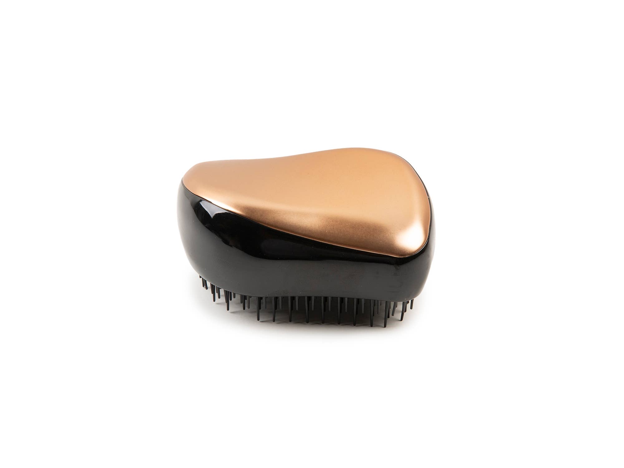 1699 - Wholesale Hair Brush/Comb - Compact Detangling Brush Bronze Travel0