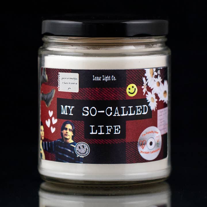 My So-Called Life 90's Scented Candle for wholesale by Lunar Light Co.