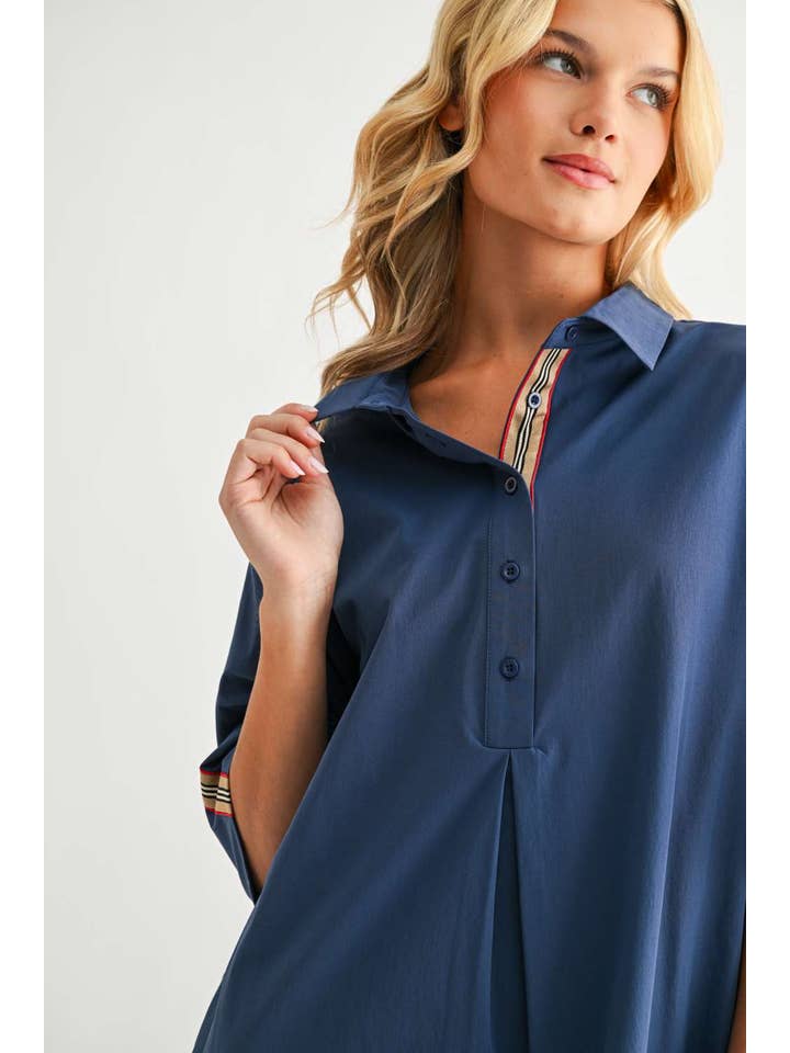 Joh Apparel - Wholesale Dress - Women's - Wendi Woven Tunic Dress59