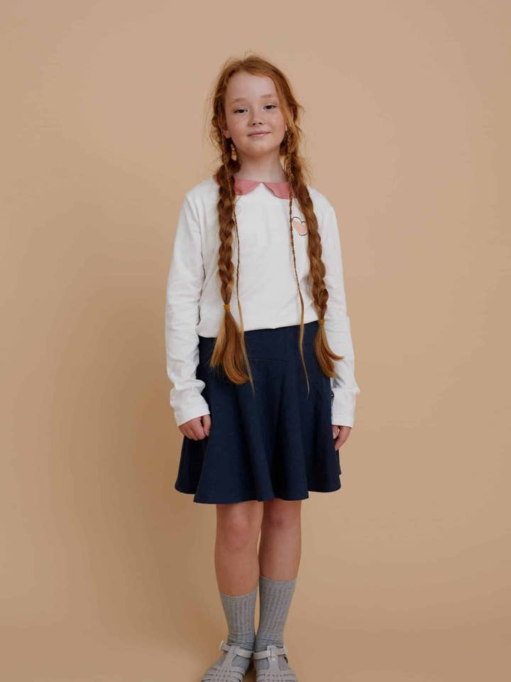 BLOUSE CŒUR AVEC COLLIER pour la vente par OXOX CLUB