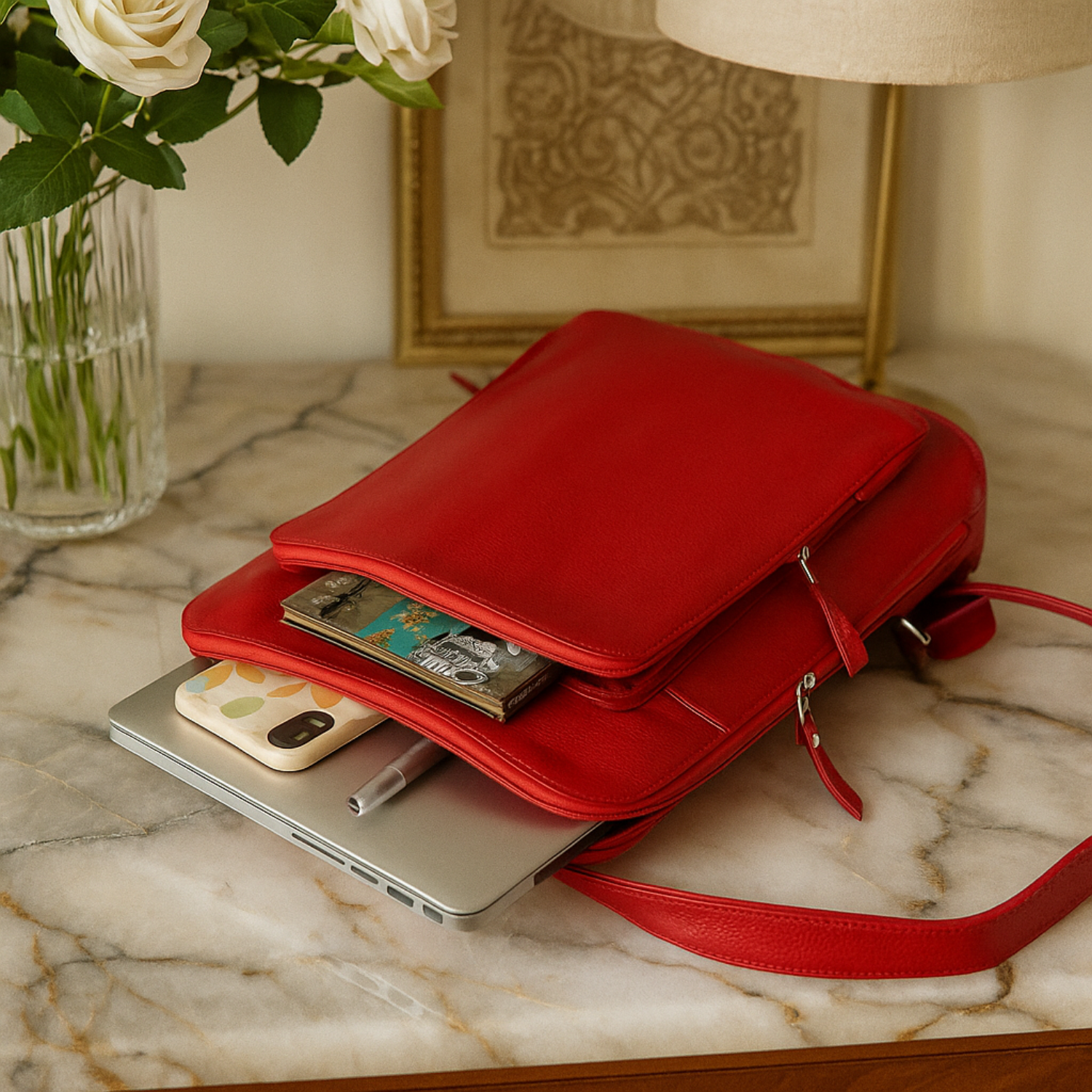 Hides – wholesale Ryggsäck - Unisex – Klassisk damläderryggsäck12