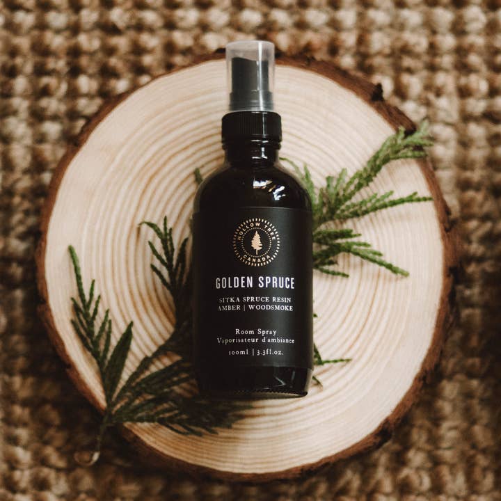 Golden Spruce - Room Spray for wholesale by Hollow Tree Candle Co