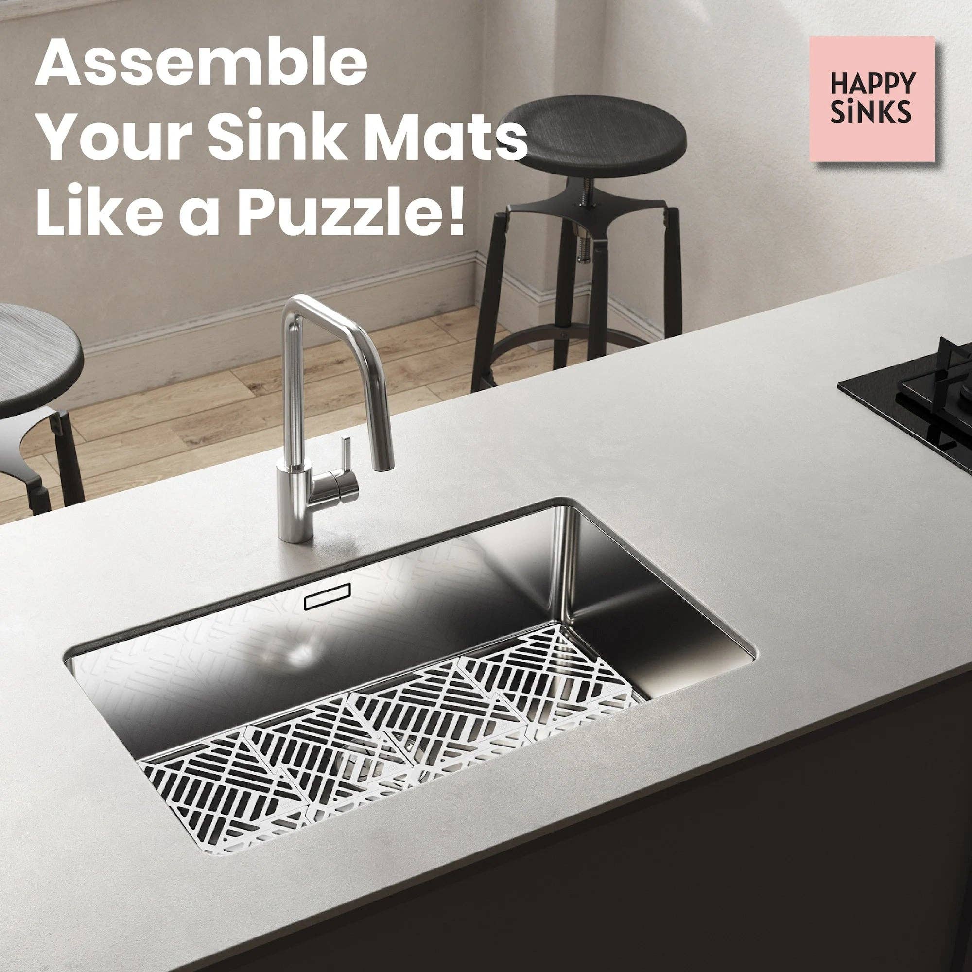 HAPPY SiNKS - Wholesale Sink Strainer/Stopper - Kitchen Sink Mat - Silicone31