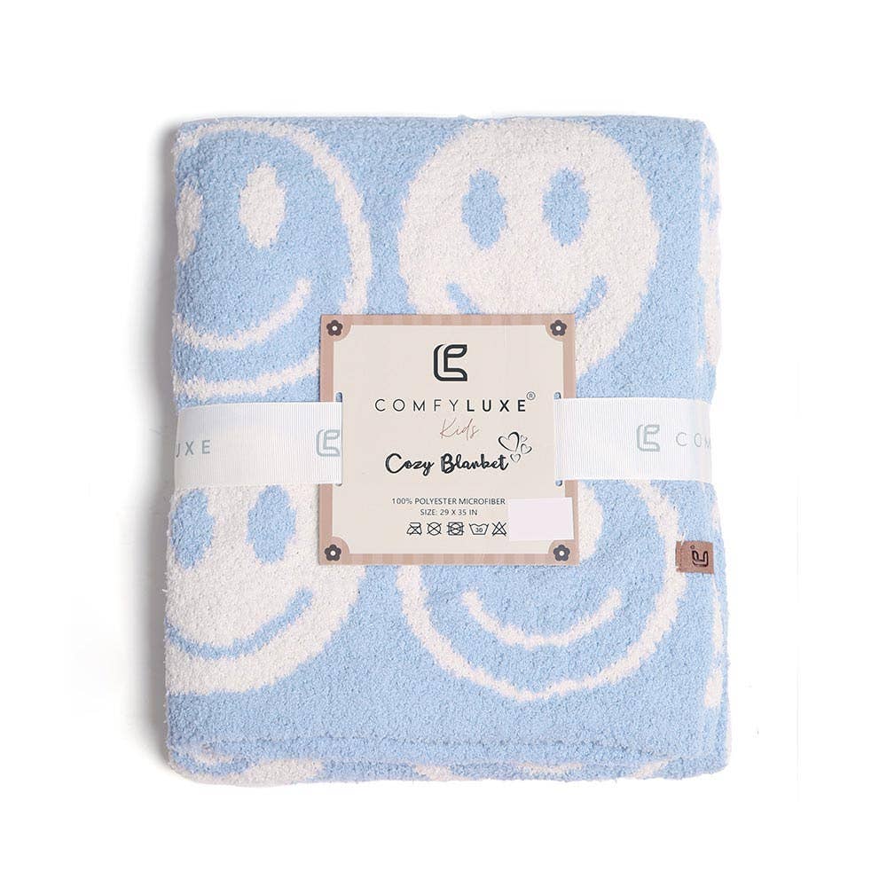 Sensibling Corp. - Wholesale Bedding Blanket - Kids & Baby - Smile Patterned Reversible Kids Throw Blanket13