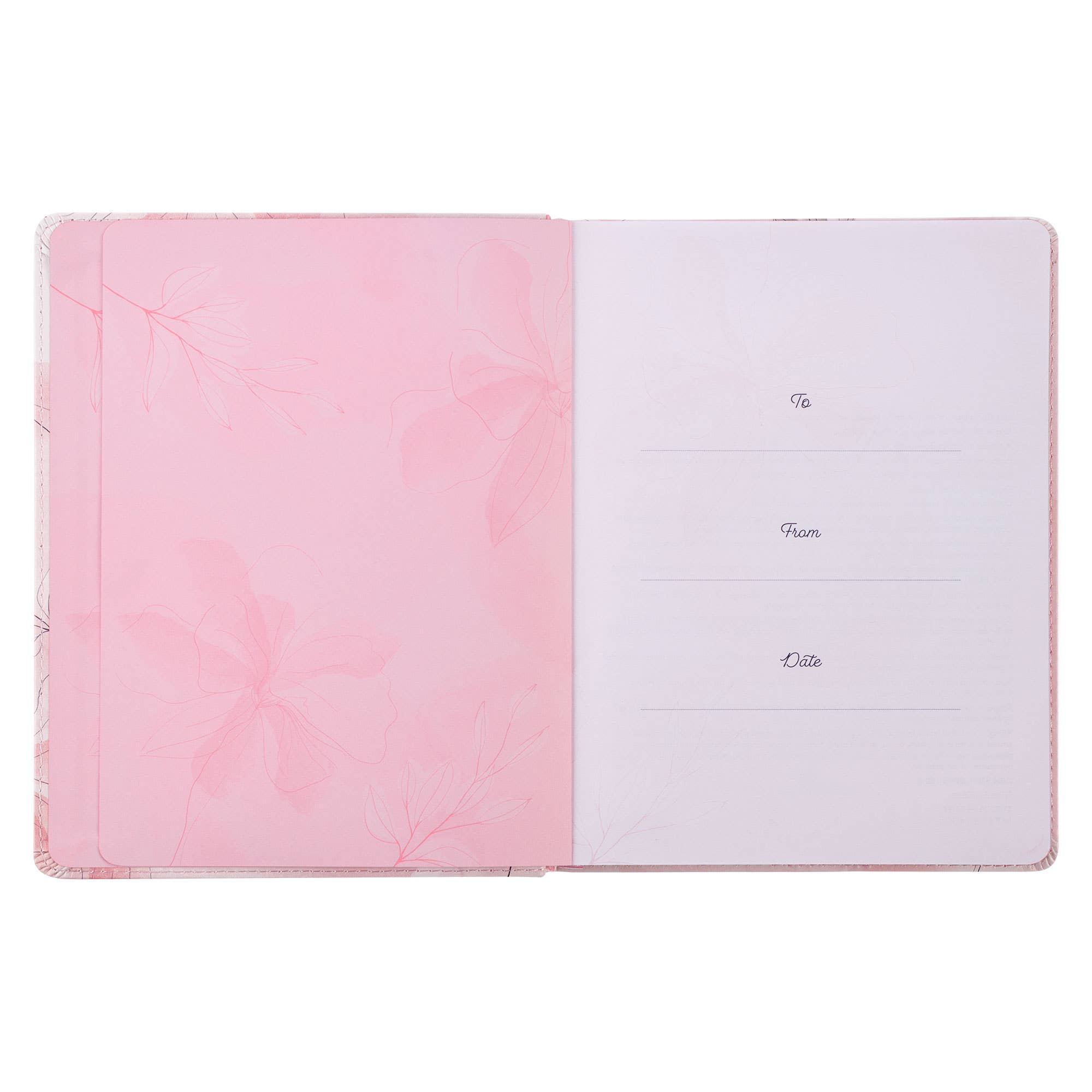 Christian Art Gifts - Wholesale Religion - Devotional Rest In Me Faux Leather3