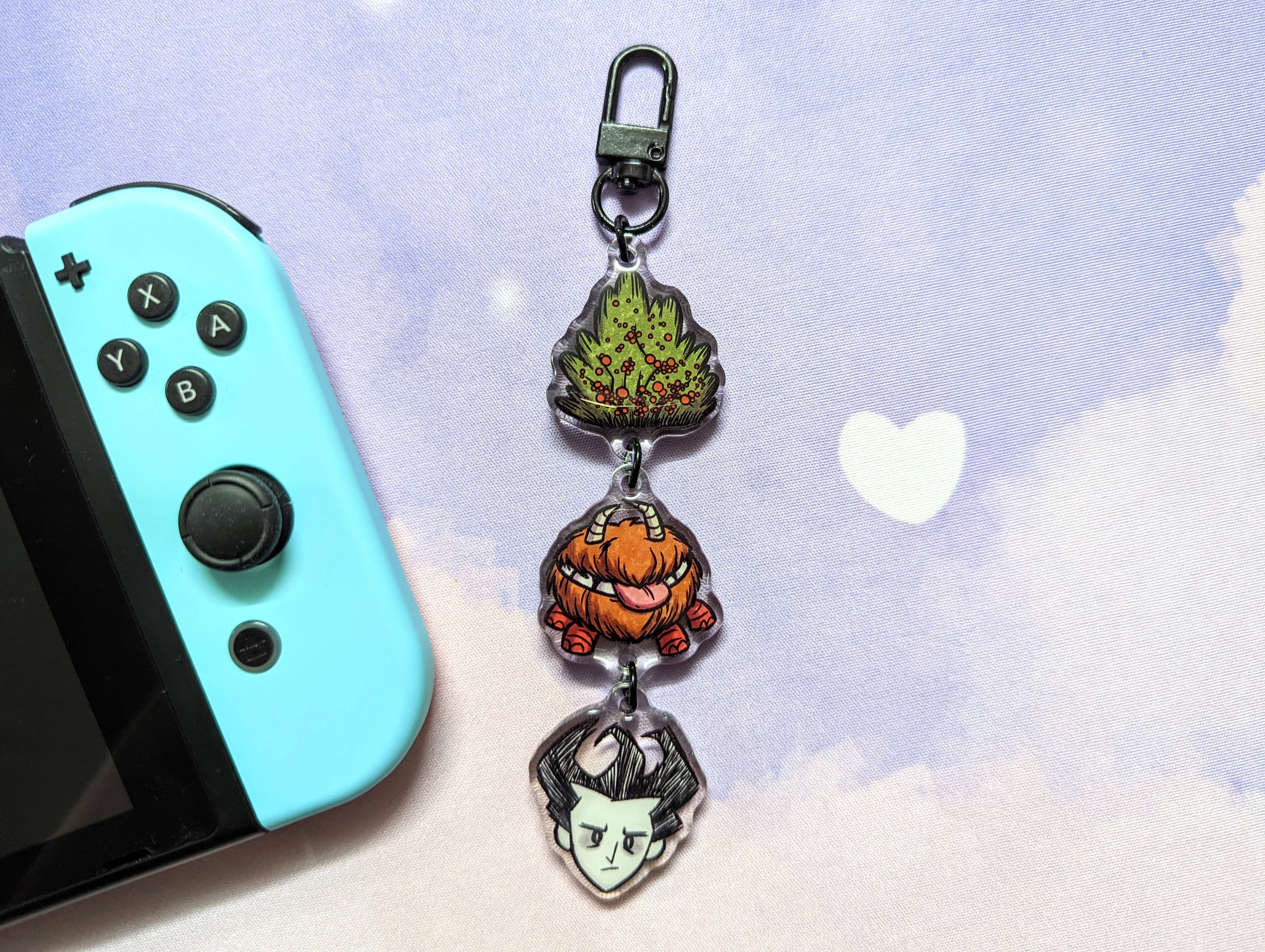 Bubbly Seed LLC - Wholesale Keychain - Unisex - Don't Starve 3-in-1 Linking Acrylic Keychain1