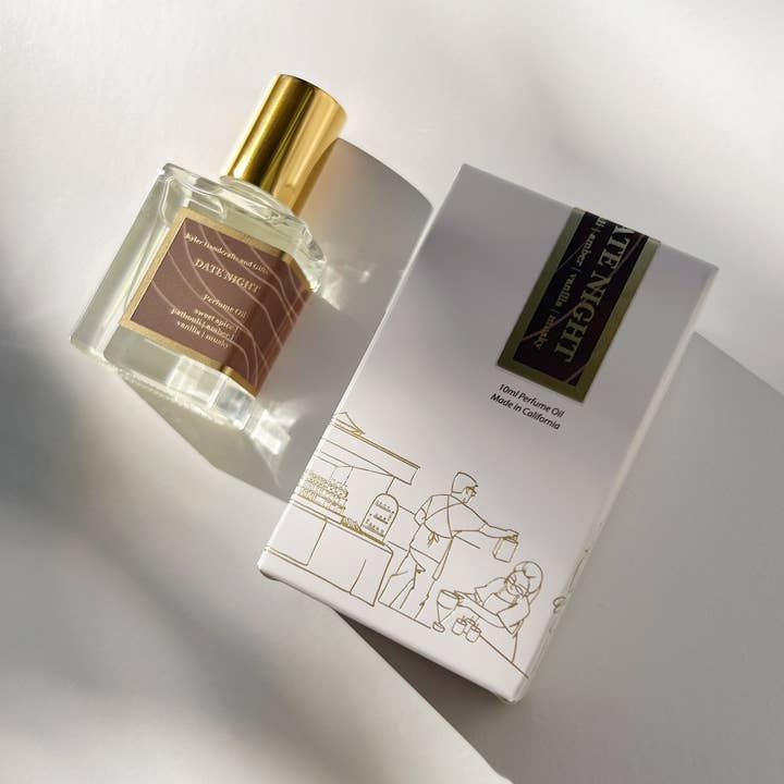 Date Night - Roll-On Perfume Oil (w/ New Packaging Box) for wholesale by Kyler Handcrafts and Gifts