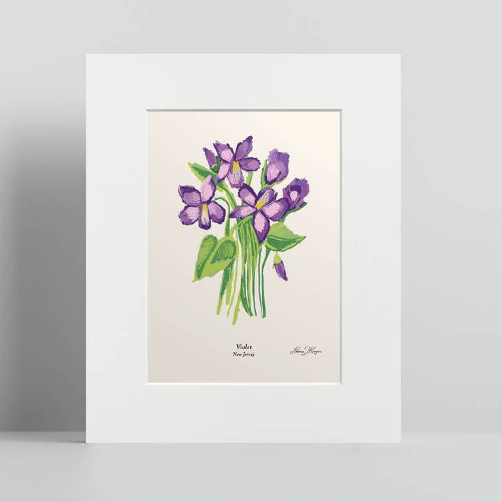 Addvent - Wholesale Art Print - US State Flowers / Small Art Prints29