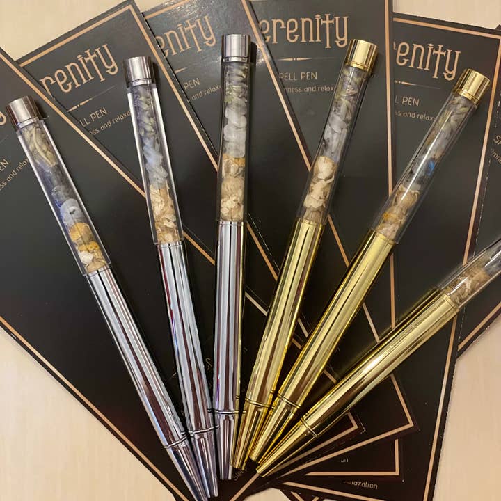 Vampire Unicorns - Wholesale Pen - Magickal Witchy Spell Pens / Bewitch Bliss Prosperity Serene1