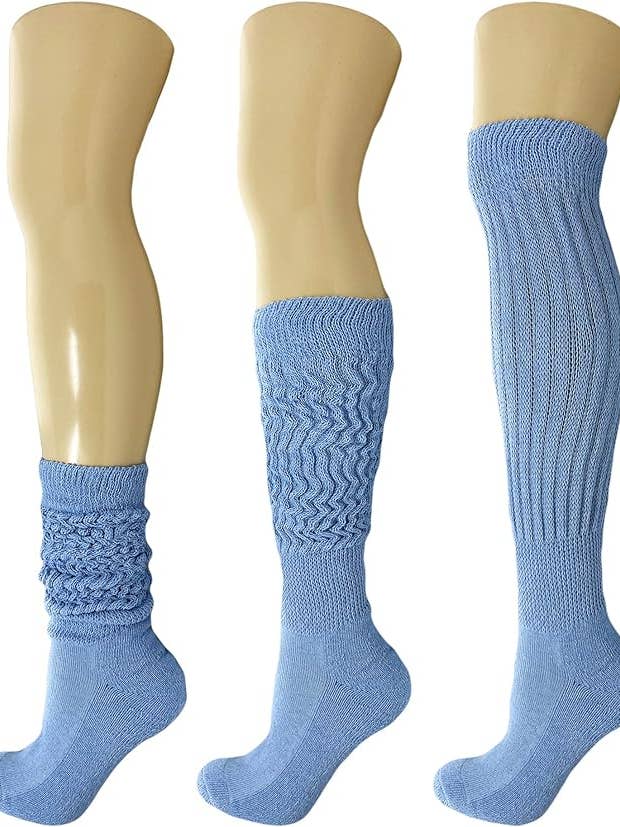 Mars Outlet Store LLC - Wholesale Socks - Women's - Cotton Slouch Boot Socks for Women Shoe Size 5 to 10 3 Pairs9