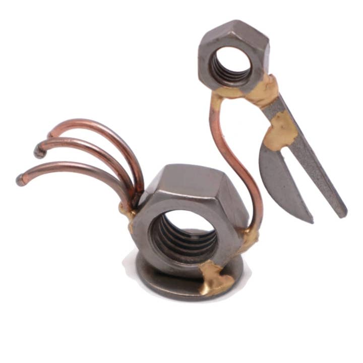 Pelican Metal Craft Decorative Tabletop Object for wholesale by Rock Creek Metal Craft