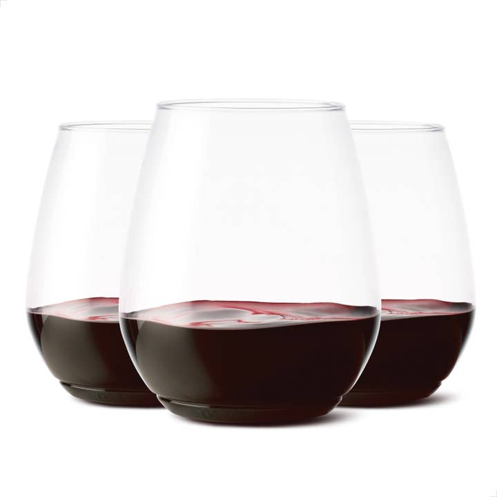 TOSSWARE POP 18oz Vino XL, Premium Quality, Recyclable Clear for wholesale by TOSSWARE