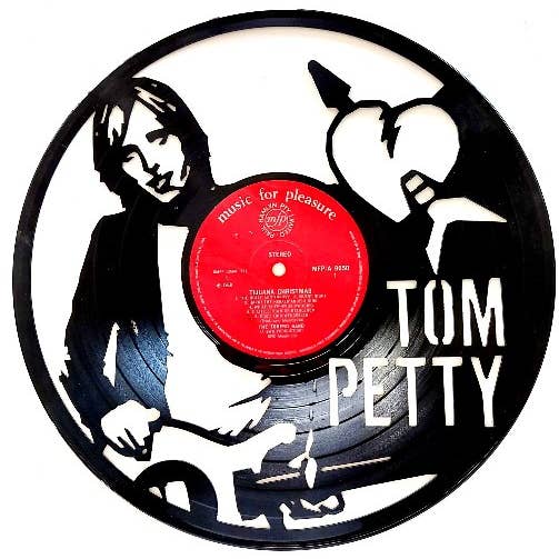 Broken Record - Wholesale Wall Accent - Vinyl Record Art - Tom Petty