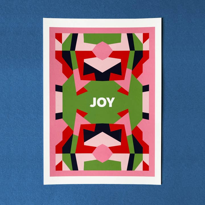 CIRCUS JOY Print | Art Print | "JOY" for wholesale by KATIE PAYNE DESIGN