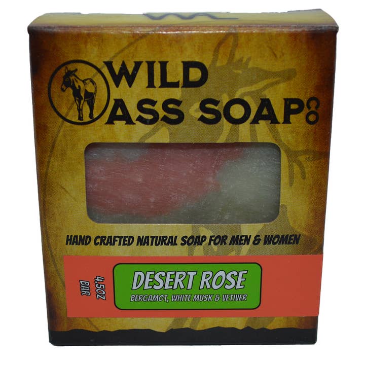 Wild Ass Soap Co – wholesale Tvål – Desert Rose bar Tvål