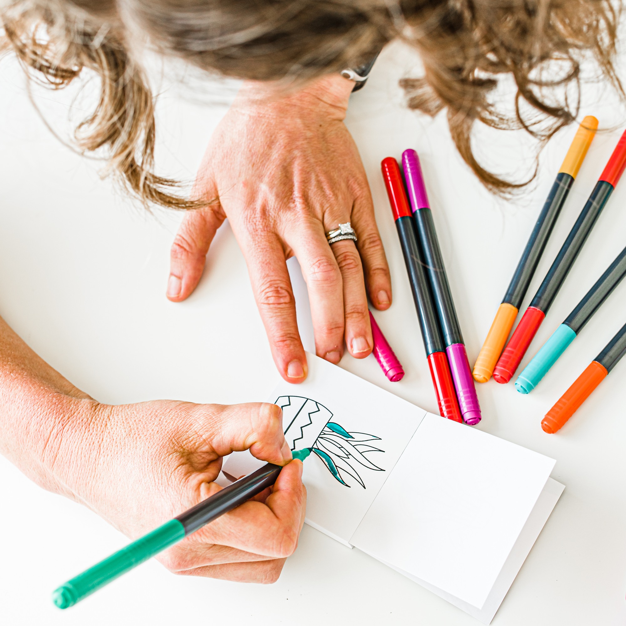 A Brighter Year - Wholesale Colouring and activity book – adult - Little Moments Easy Tear Glue Binding Adult's Coloring Book4