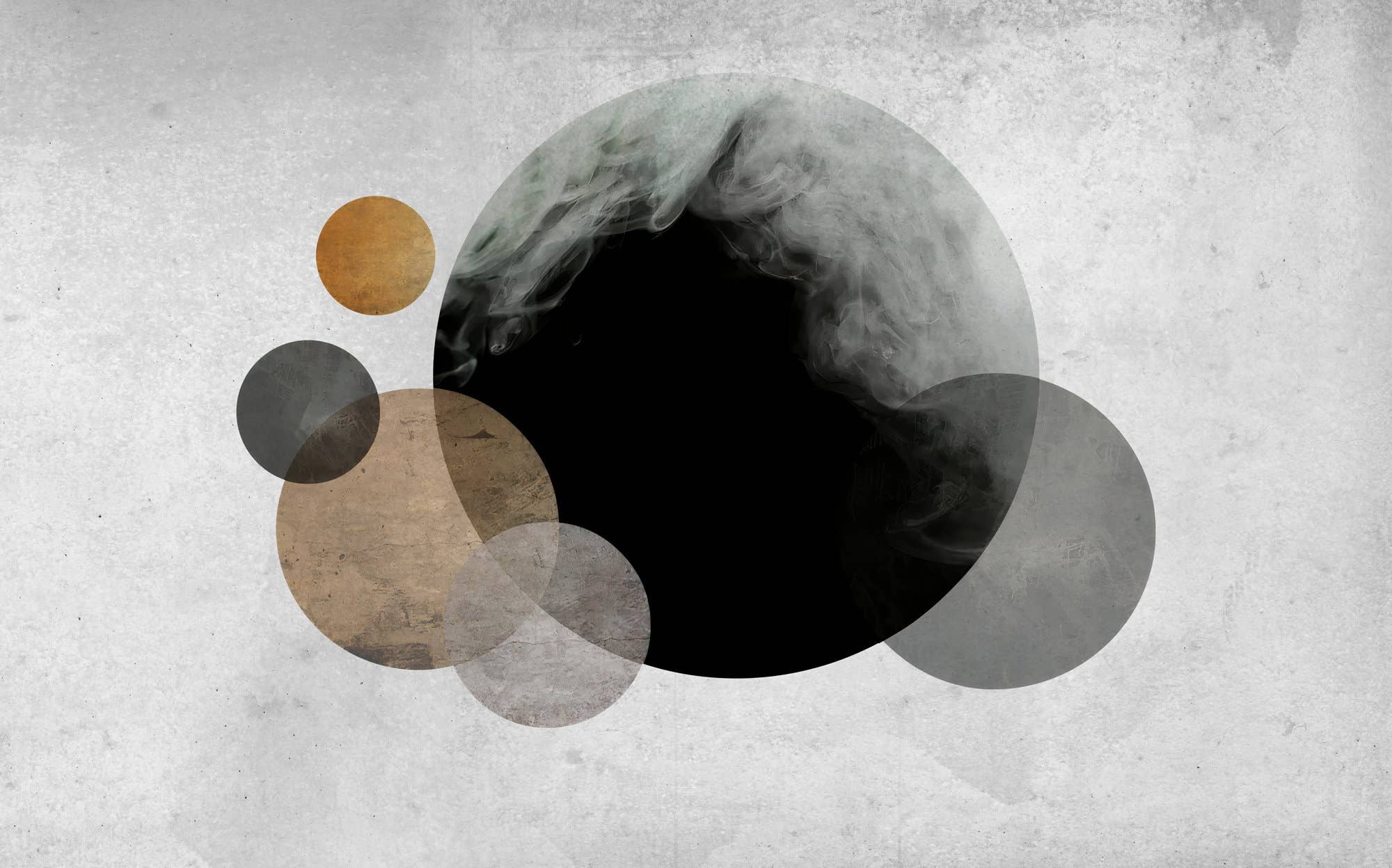 Muravie Wallposter - Vente Papier peint - Papier peint Art déco style bohème, autocollant bohème coloré1