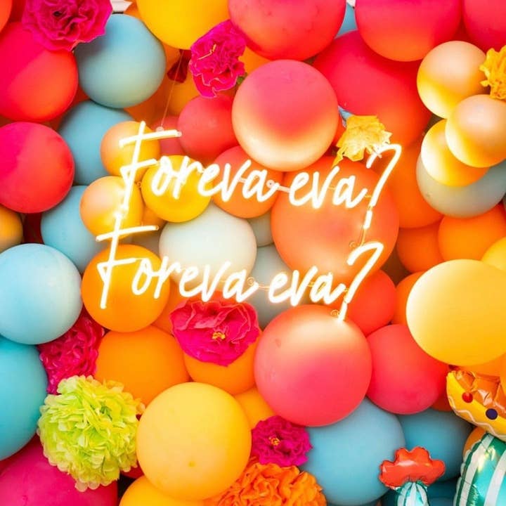 Foreva Eva Neon Sign for wholesale by Aoos Custom