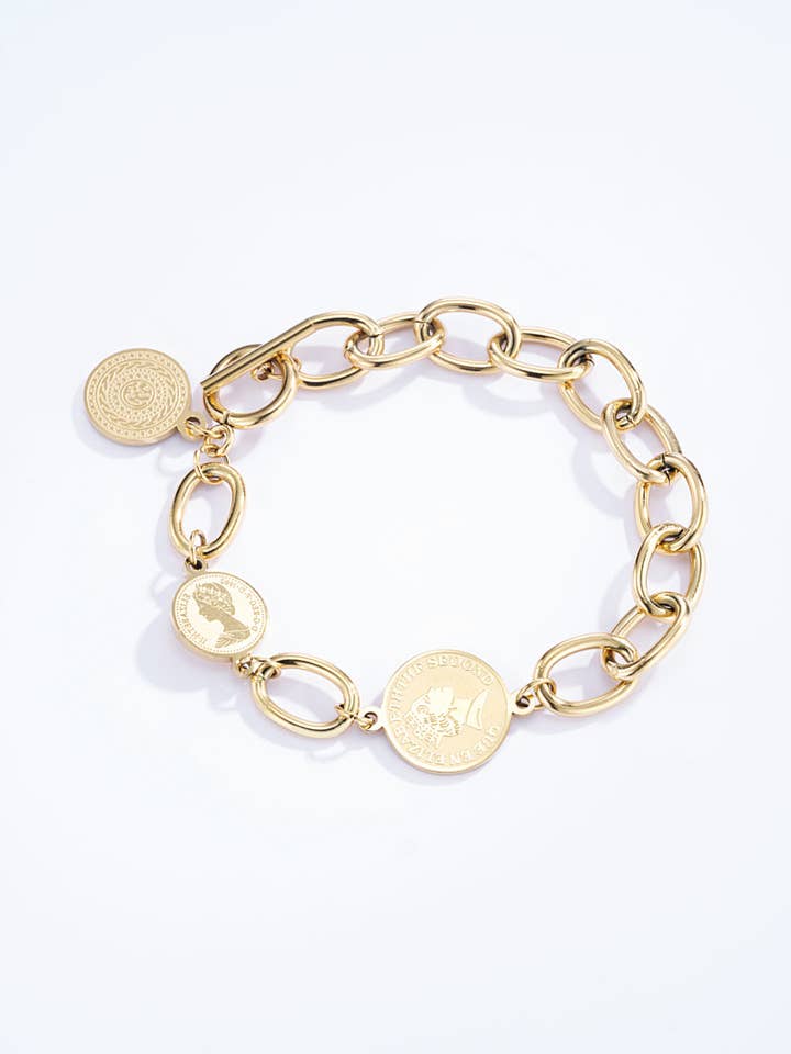 Bracelet en acier inoxydable 324DY18 pour la vente par BYREN | ÉLINE L'ATELIER