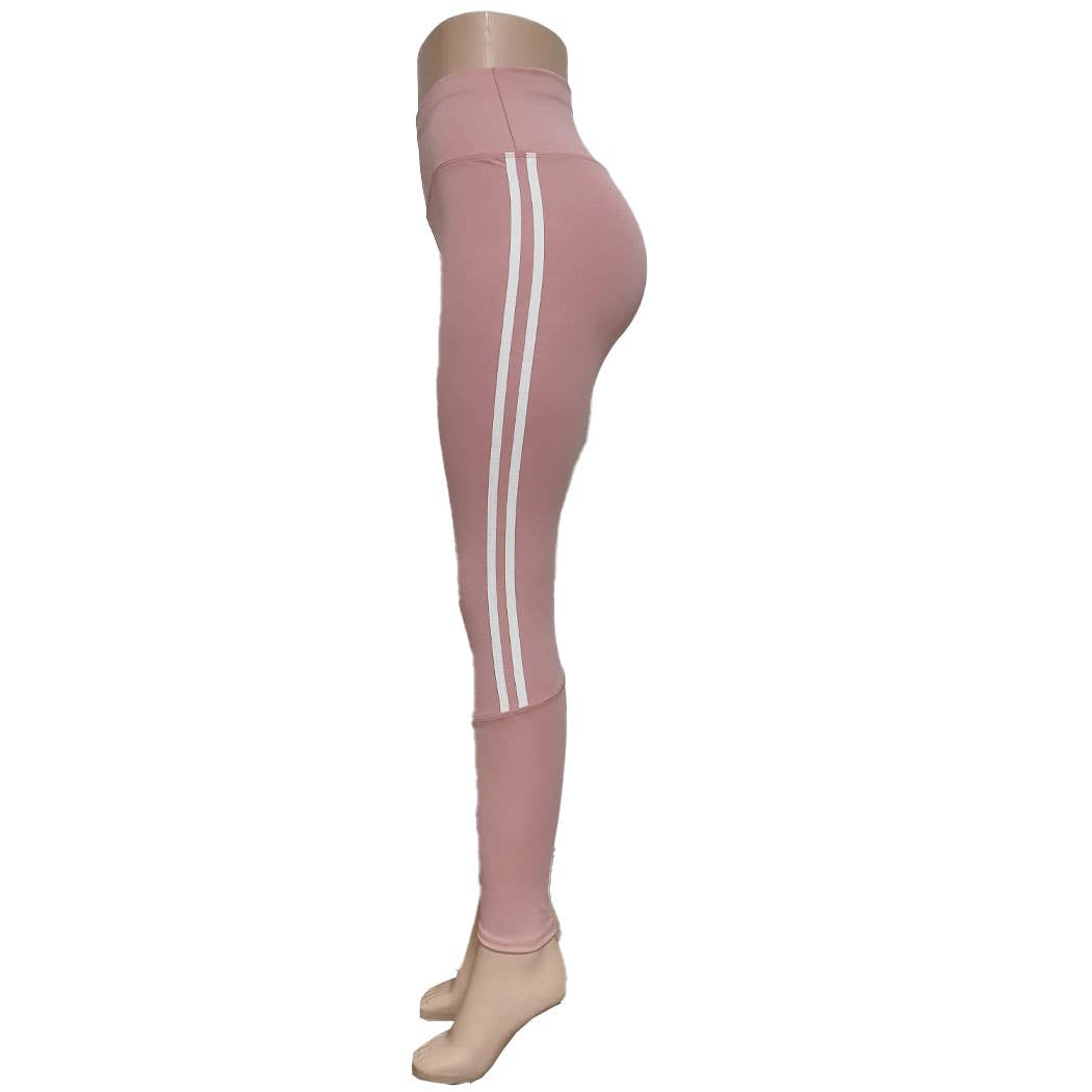 SSImport - Vente Legging de sport/d'intérieur – femme - LEGGING DE YOGA À RAYURES A2068, TAILLES MÉLANGÉES, 12 PIÈCES/ENSEMBLE1