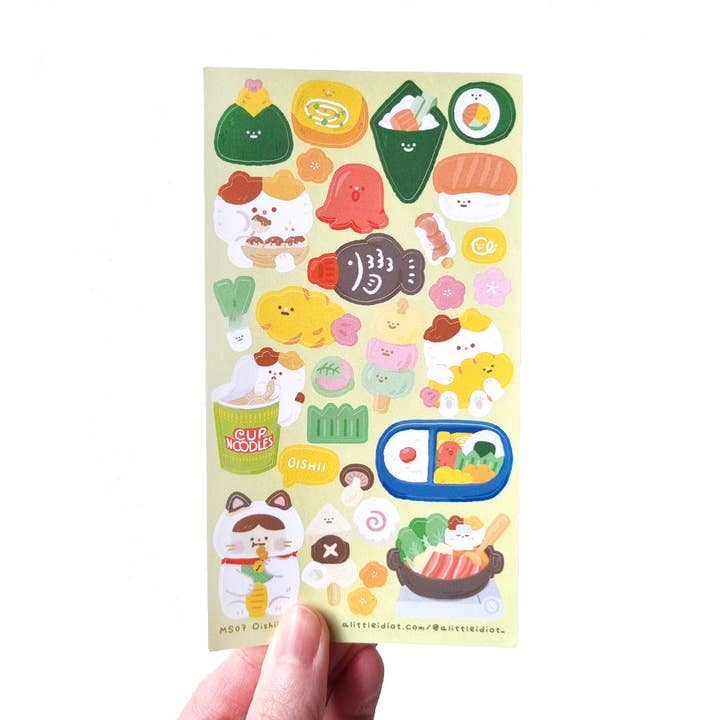 alittleidiot - Wholesale Sticker - Japanese Food Sticker Sheet2
