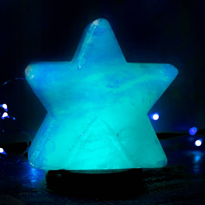 2 USB salt lamps - Star for wholesale by Ethike.eu