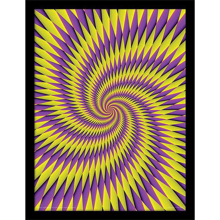 Pyramid International - Wholesale Art Print - Optical Illusion (Brain Spin) Wall Art Print