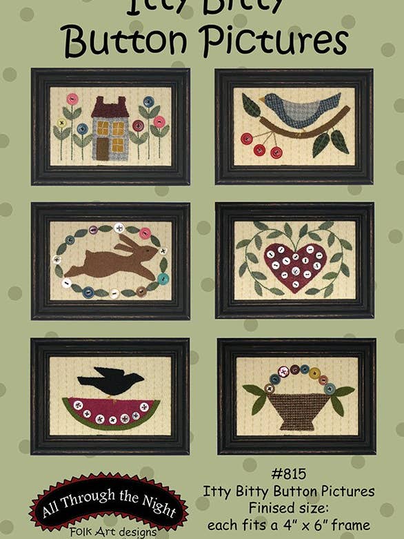 815 - Itty Bitty Button Pictures for wholesale by All Through The Night