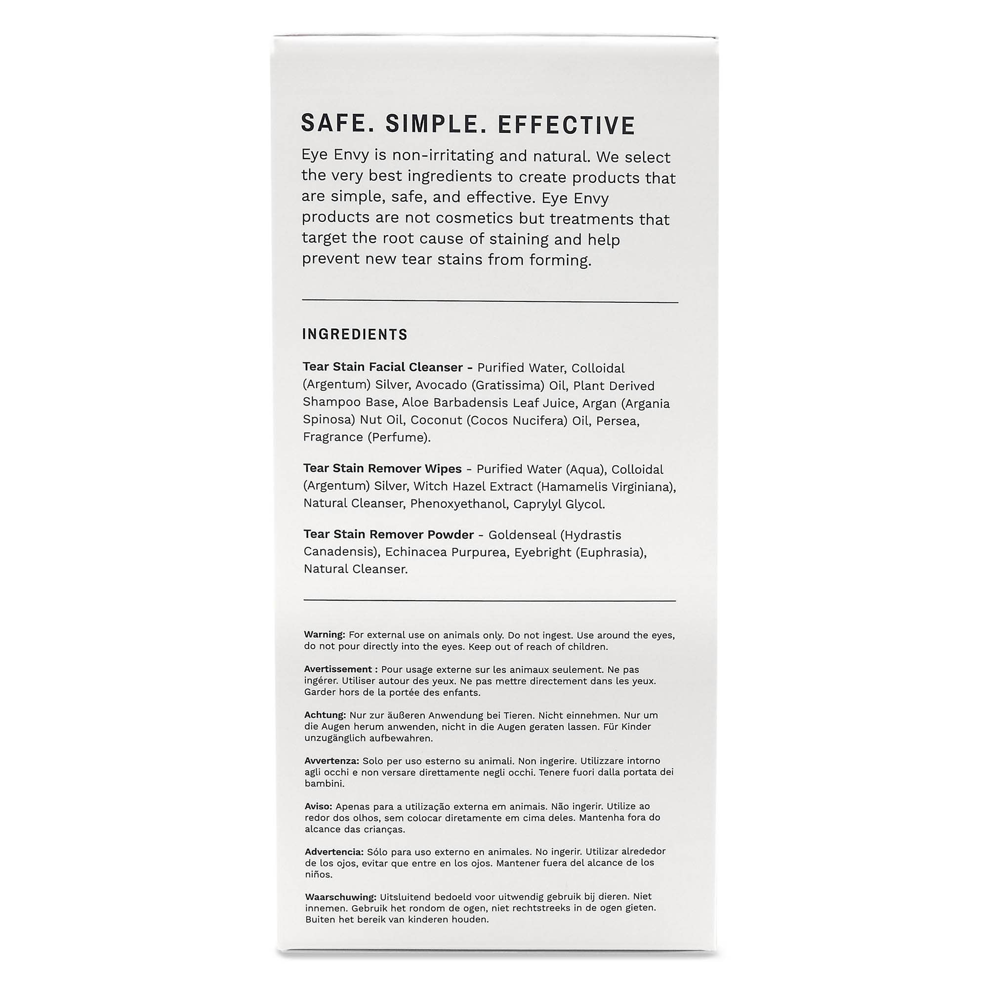 Eye Envy - Wholesale Schoonmaakbenodigdheden voor huisdieren - 3-stappen kit tegen tranenvlekken voor honden8
