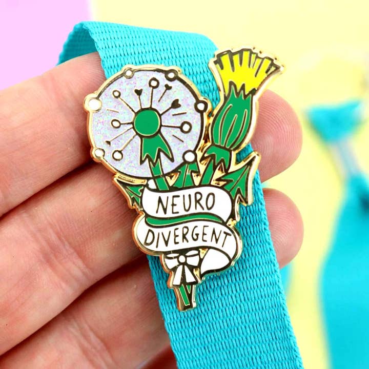 Jubly-Umph - Wholesale Lapel pin/button - Neuro-divergent Lapel Pin1