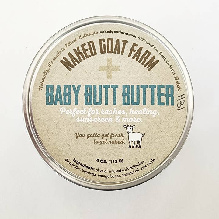 Naked Goat Farm Ltd. - Wholesale Body Balm/Butter - Baby - Baby Butt Butter1