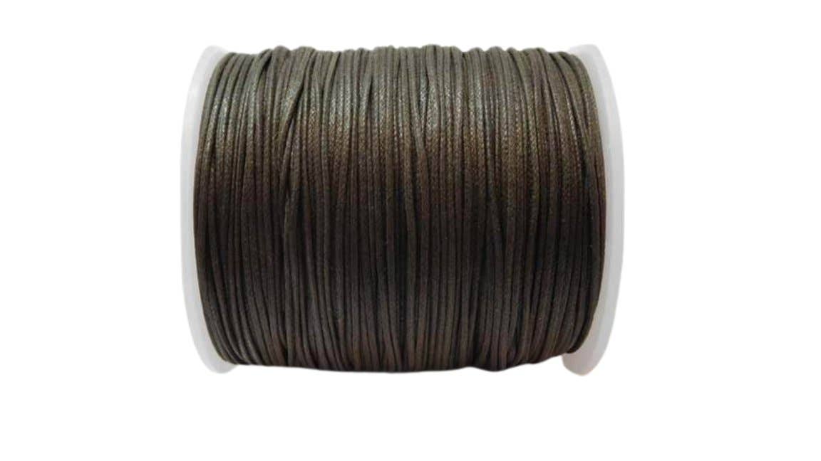 Sun Enterprises B.V. - Wholesale Craft Supplies - Wax Cotton Cords - 1mm - Dark Brown