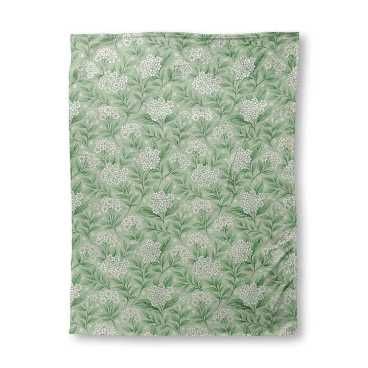 Blue and Green Vintage 2 - Super Plush Blanket 60x80 for wholesale by FabricSmiths