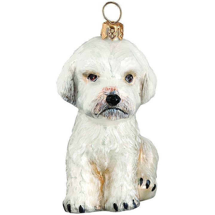 Maltipoo branco por atacado de Joy To The World Collectibles