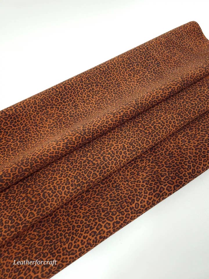 Adobe Baby Luipaard Zuur Gedrukt Zacht Leer voor wholesale door Leatherforcraft