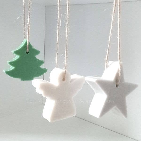 French Soap Wholesale - Wholesale Bar Soap - 50g Handmade French Soap - White Angel Christmas Scented4