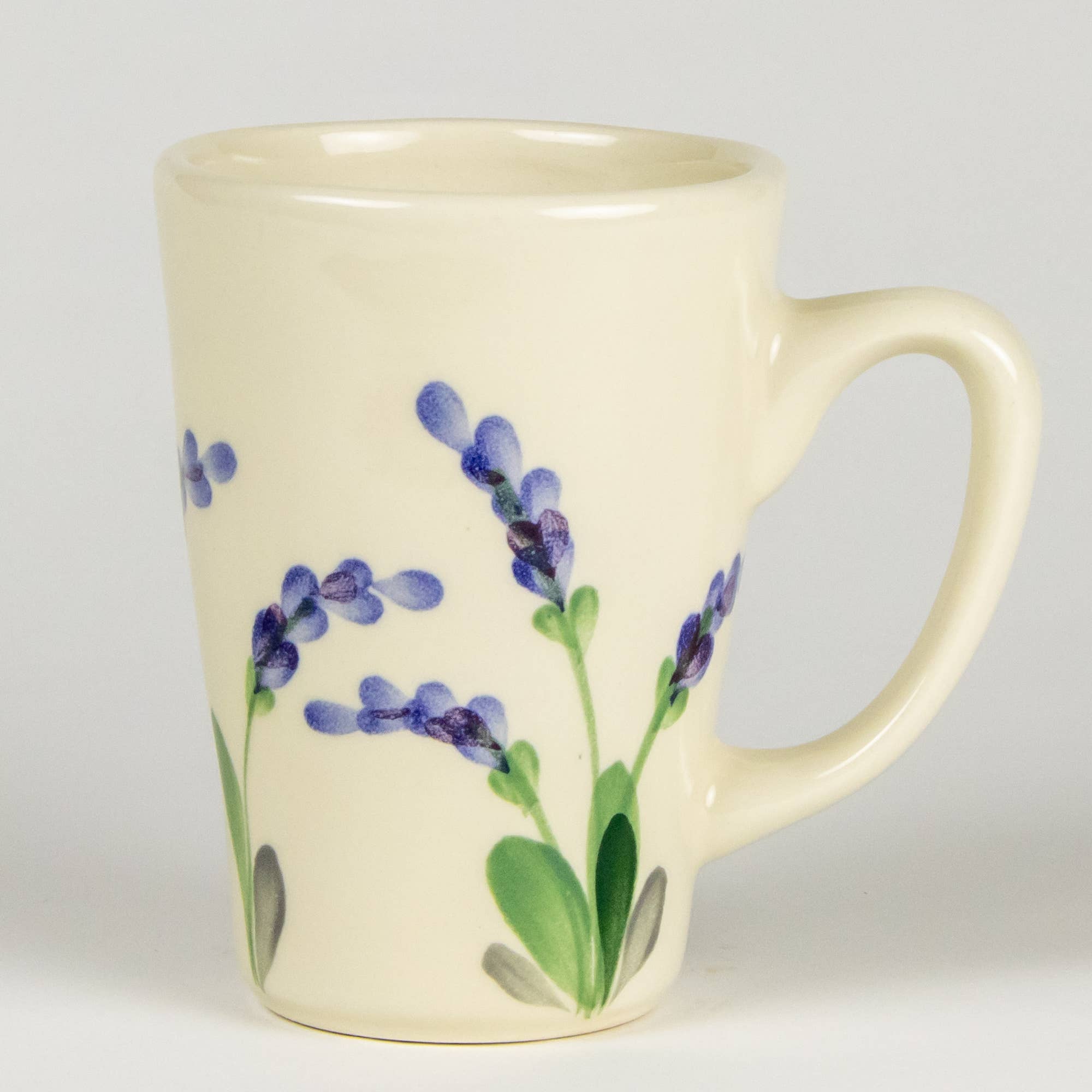 Emerson Creek Pottery - Venta al por mayor Taza - Taza de café con leche de gres de 16 oz, pintada a mano y esmaltada16