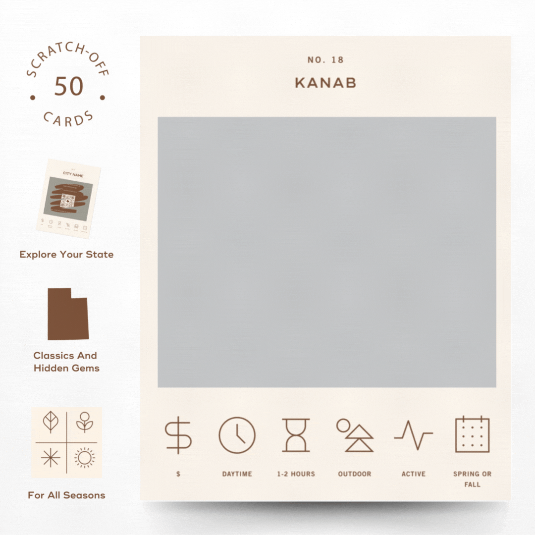 Reach International Outfitters - Wholesale Card Game - Utah Adventure Bucket List1