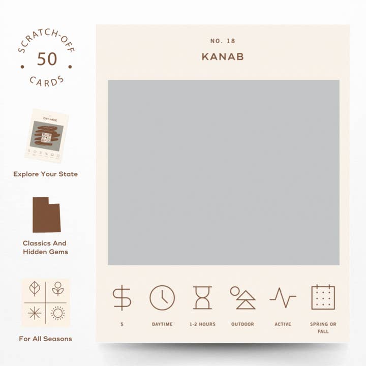 Reach International Outfitters - Wholesale Card Game - Utah Adventure Bucket List1