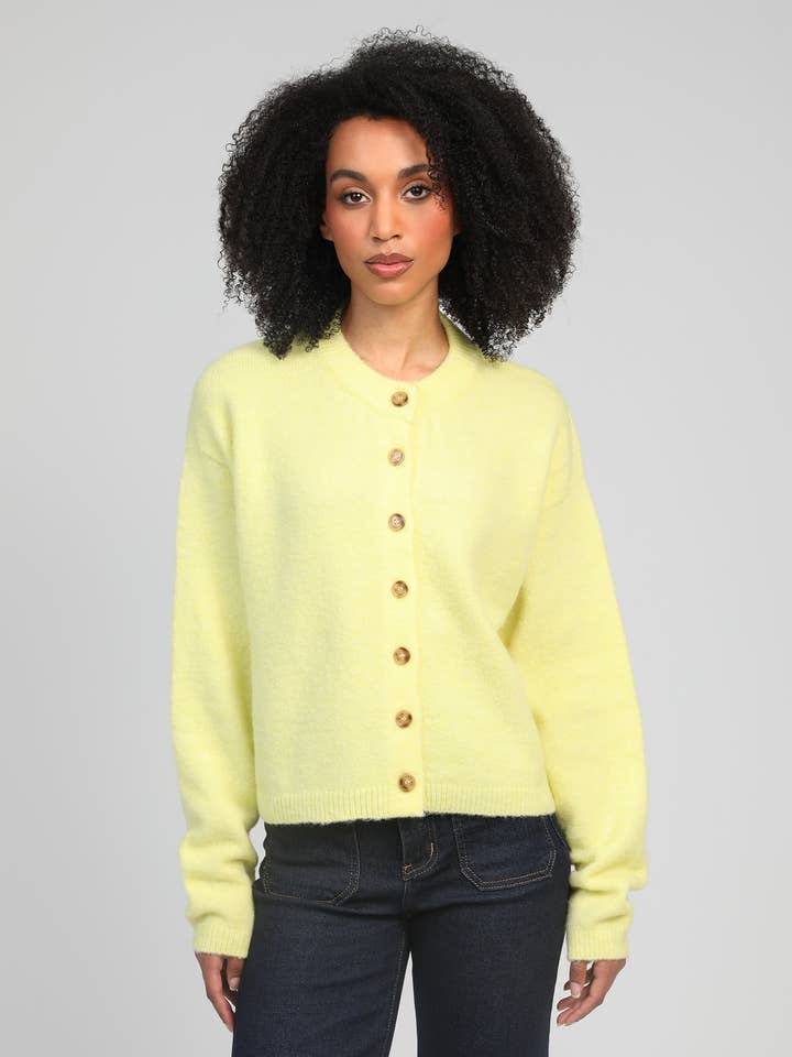 LETIANA VEST yellow for wholesale by An'ge