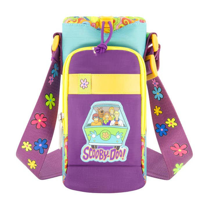 Scooby- Doo Mystery Machine Water Bottle Crossbody, Multi for wholesale by Concept One