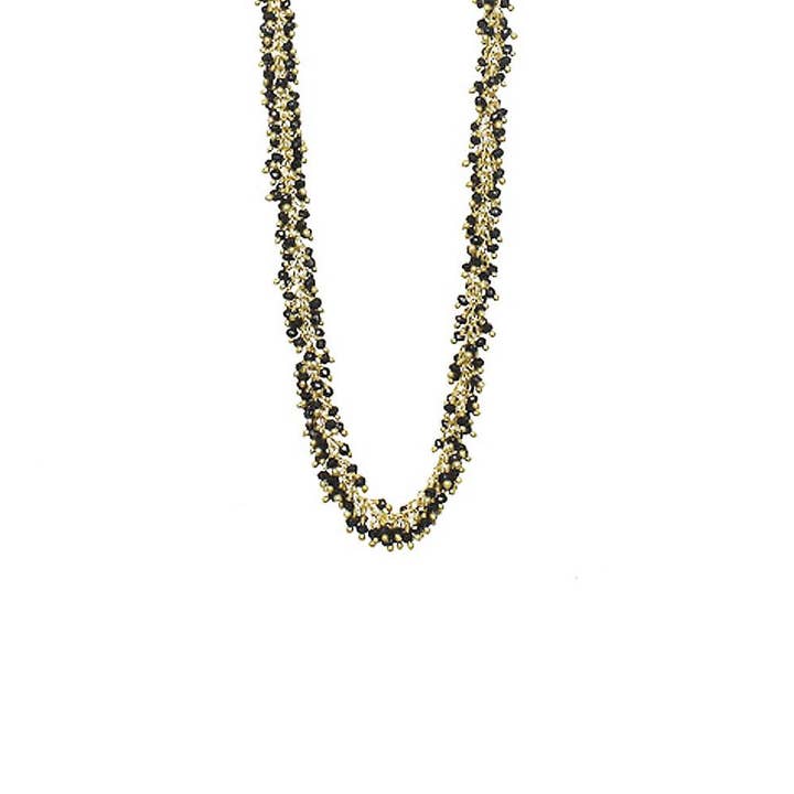 Catherine Weitzman - Vendita all'ingrosso Collane di perline/perle - Collana Lunga con Frange-Gemma Avvolta-Fatta a Mano Hawaii