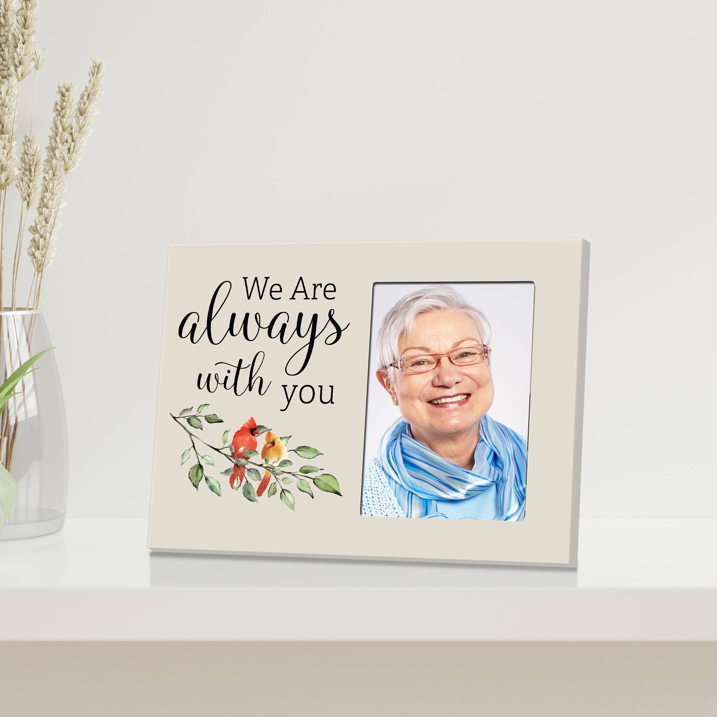 LifeSong Milestones - Wholesale Picture Frame - Cardinal We Are Always With You Sympathy Picture Frame 3