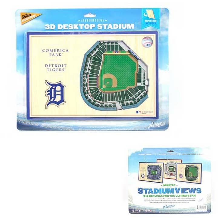 St. Louis Wholesale LLC - Wholesale Picture Frame - 3D Stadium View 12"x8"- Detroit Tigers