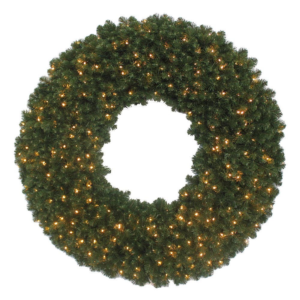 Kurt S. Adler, Inc. - Wholesale Wreath - 60"PRE-LIT COMMERCIAL WREATH1