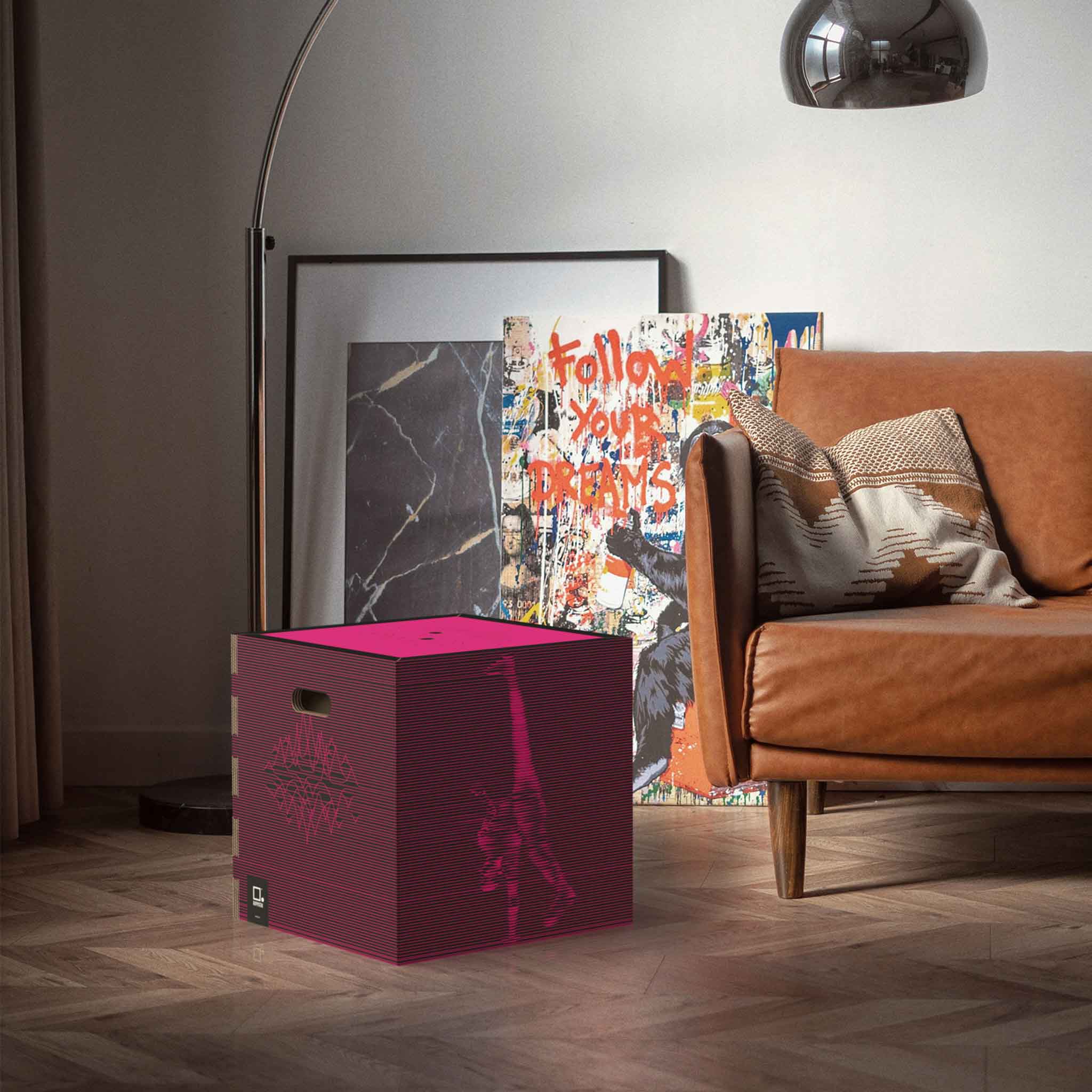 Rippotai – wholesale Pouf – Soundpotai home audio speakers – Sustainable design pouf5