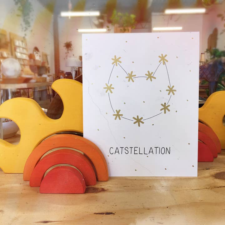 Impresión artística de Catstellation para venta al por mayor de Chateau Blanche