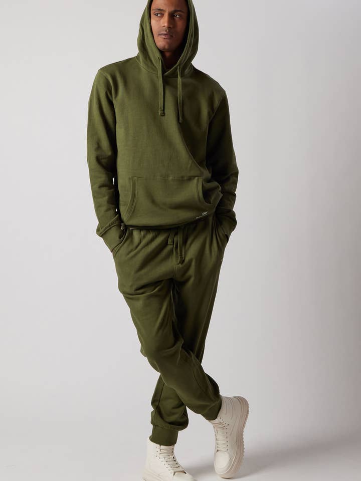 OWN OFF WITH NATURE - Wholesale Lounge Set - Men's - Hooded Sweatshirt Set + Fleece Joggers2
