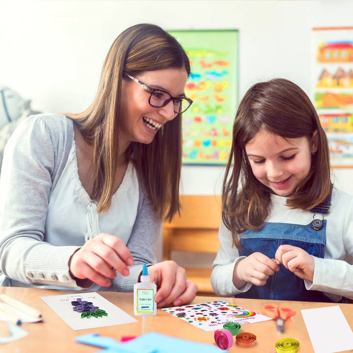 My Creative Camp LLC - Wholesale DIY Craft Kit - Kids - Beginner's Quilling Kit - DIY Craft Kit for Kids + Adults