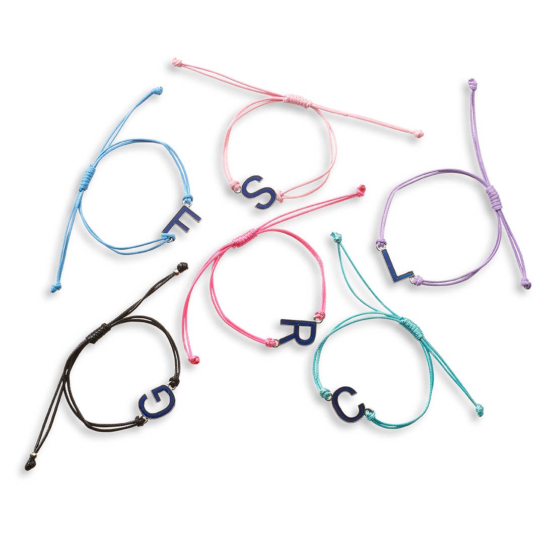 Top Trenz Inc - Wholesale Charm/Dangle Bracelet - Mood Changing Initial Bracelet Starter Kit (With Display)1